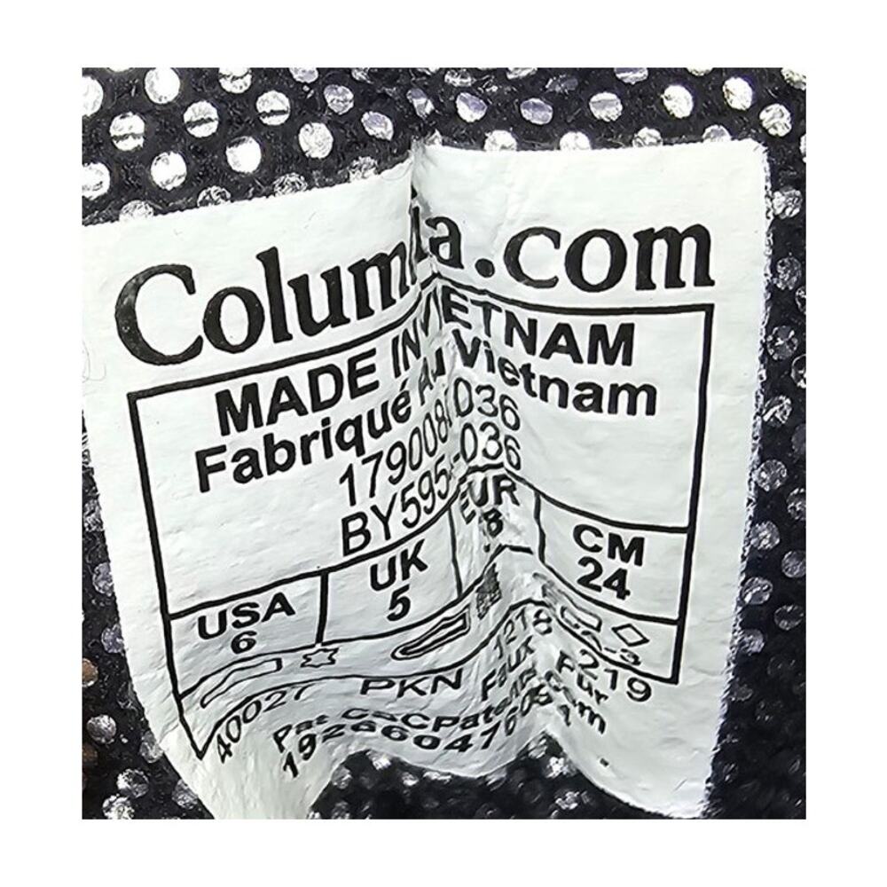 Columbia Winter Boots 400G Insulation Waterproof Bugaboot Plus IV Youth Girls 6 - Picture 8 of 8